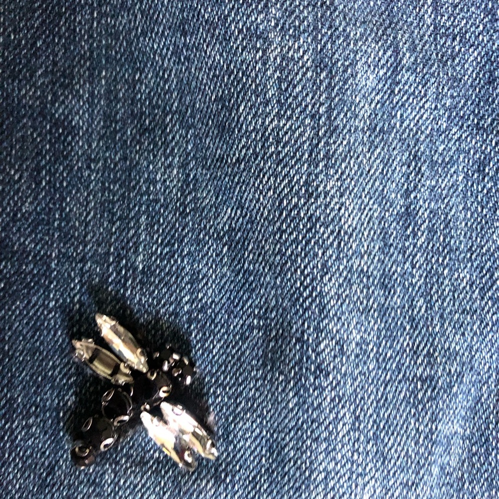 Anthroplology pilcro embellished jeweled jeans size 27 - Picture 8 of 10